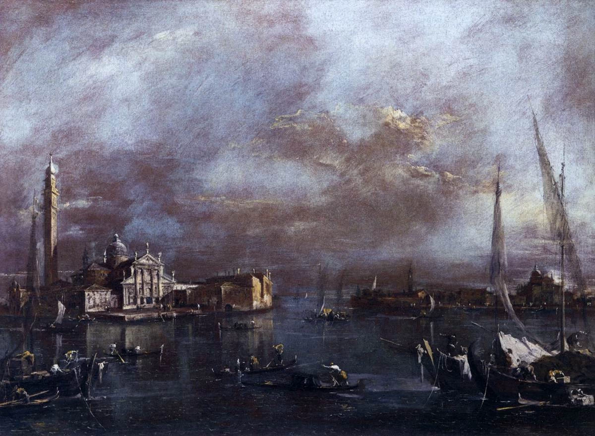 Veduta del Bacino di San Marco con San Giorgio e la Giudecca - Gallerie dell'Accademia, Venezia
